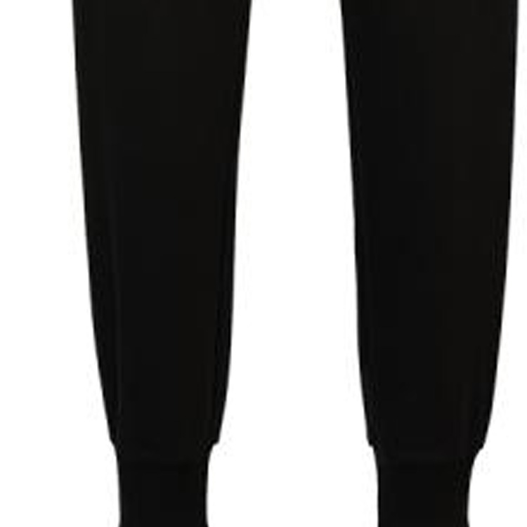 Sizing HUGO BOSS SS24 黑色抽繩休閒運動褲。 50506892-001