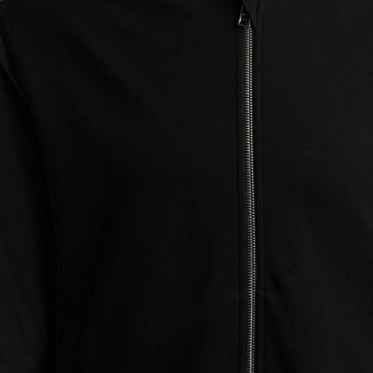 Cheap Chaqueta Negra con Cremallera y Cuello Beisbolero HUGO BOSS SS24 50520598-001