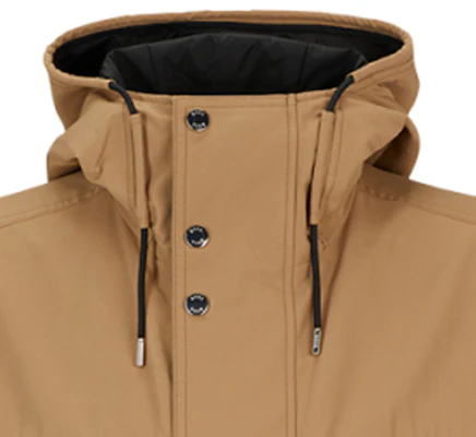 ヒューゴボス SS24 ルーズフィット カーキ カラーブロック ロゴ柄 ジャケット. 50505323-260 Sizing ヒューゴボス SS24 ルーズフィット カーキ カラーブロック ロゴ柄 ジャケット. 50505323-260
