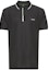 Buy HUGO BOSS SS24 Loose Fit Polo Shirt with Logo Print and Striped Trim - Dark Grey. 50512742-016