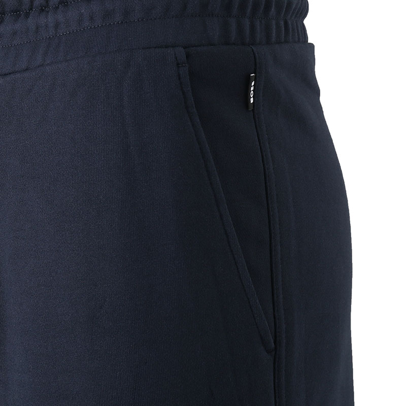 Sizing HUGO BOSS SS24  Navy Jogger Pants with Logo Design. 50486640-405