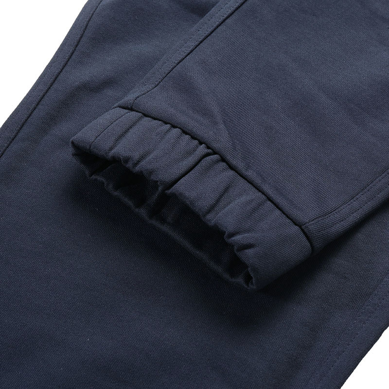 Cheap HUGO BOSS SS24  Navy Jogger Pants with Logo Design. 50486640-405