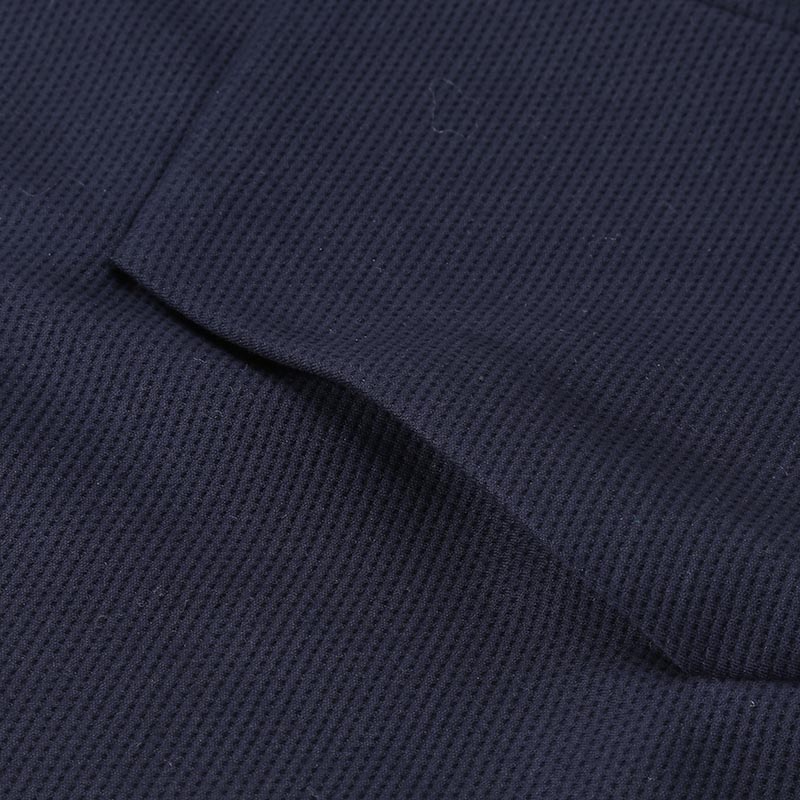 Shop 雨果博斯 SS24 海軍藍徽章休閒長袖連帽衫 50510681-402