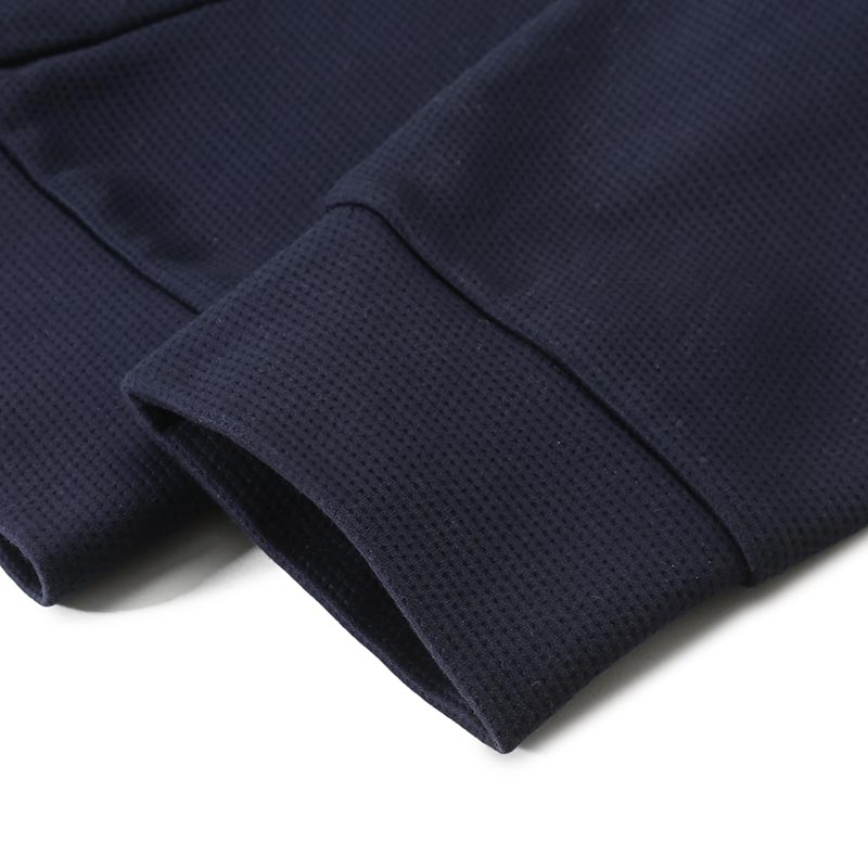 Purchase 雨果博斯 SS24 海軍藍徽章休閒長袖連帽衫 50510681-402