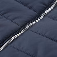 Details for HUGO BOSS 海軍藍徽標貼片拉鍊休閒夾克 SS24 50500659-404