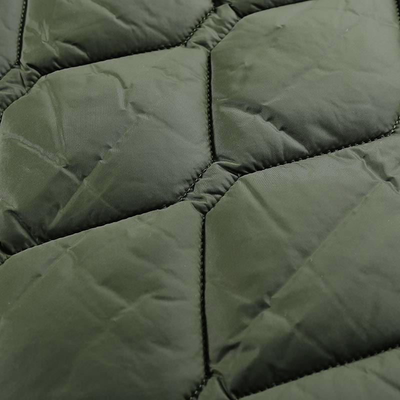 HUGO BOSS SS24  Olive Green Cotton Jacket with Colorblock Stand Collar. 50498609-346 圖 5