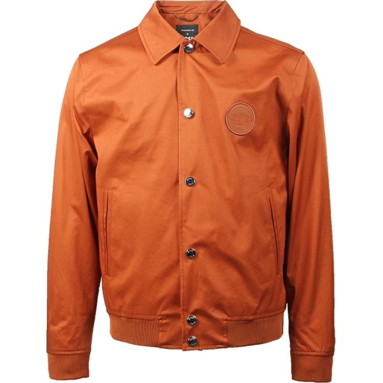 HUGO BOSS SS24  Orange-Red Single-Breasted Relaxed Fit Jacket. 50509601-229
