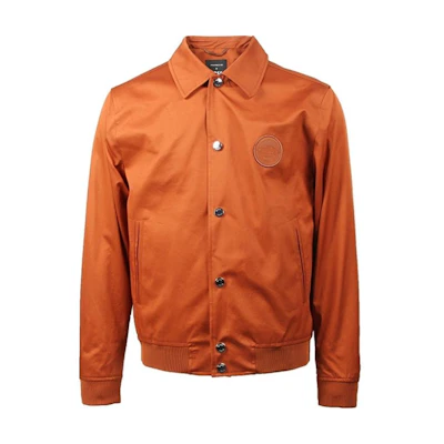 HUGO BOSS SS24 Orange-Red Single-Breasted Relaxed Fit Jacket. 50509601-229