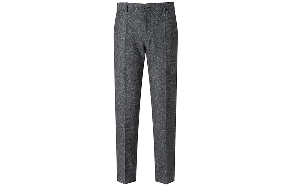 Order HUGO BOSS SS24  Slim-Fit Mid-Rise Charcoal Gray Dress Pants. 50481960-061