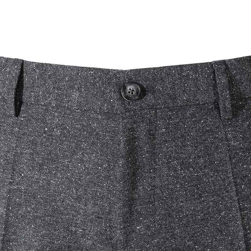 Purchase HUGO BOSS SS24  Slim-Fit Mid-Rise Charcoal Gray Dress Pants. 50481960-061