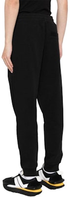 HUGO BOSS SS24 Slim Tapered Logo Print Knit Joggers Black 50516657-001 Lookbook HUGO BOSS SS24 Slim Tapered Logo Print Knit Joggers Black 50516657-001