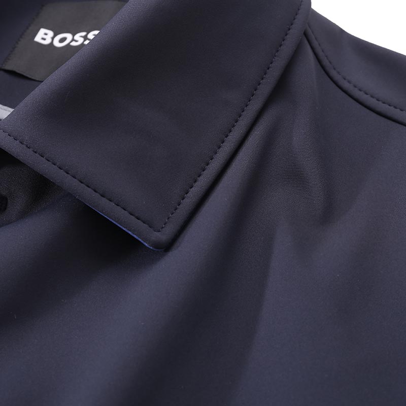 Purchase HUGO BOSS SS24 海軍藍長版紐扣大衣 50508204-405