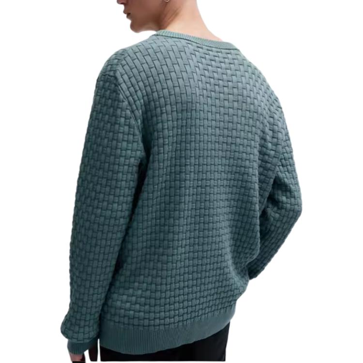 Purchase HUGO BOSS SS24 經典圓領長袖衛衣 深綠色 50504395-307