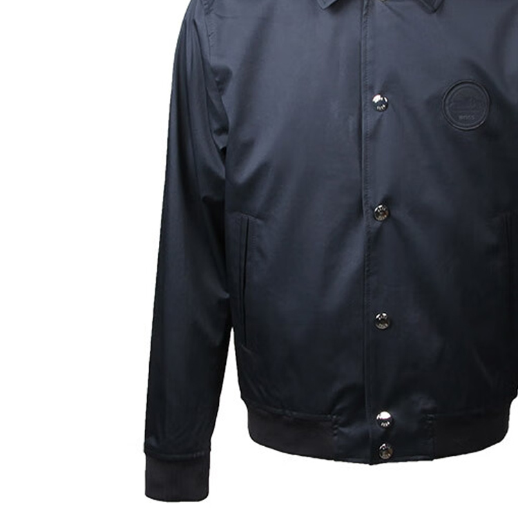 HUGO BOSS SS24  Solid Single-Breasted Loose Fit Long Sleeve Jacket Navy. 50509601-404 圖 6