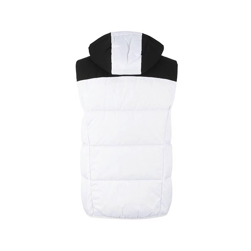 HUGO BOSS SS24  White Water-Repellent Down Hooded Vest Jacket in Green Series. 50497645-100 圖 3