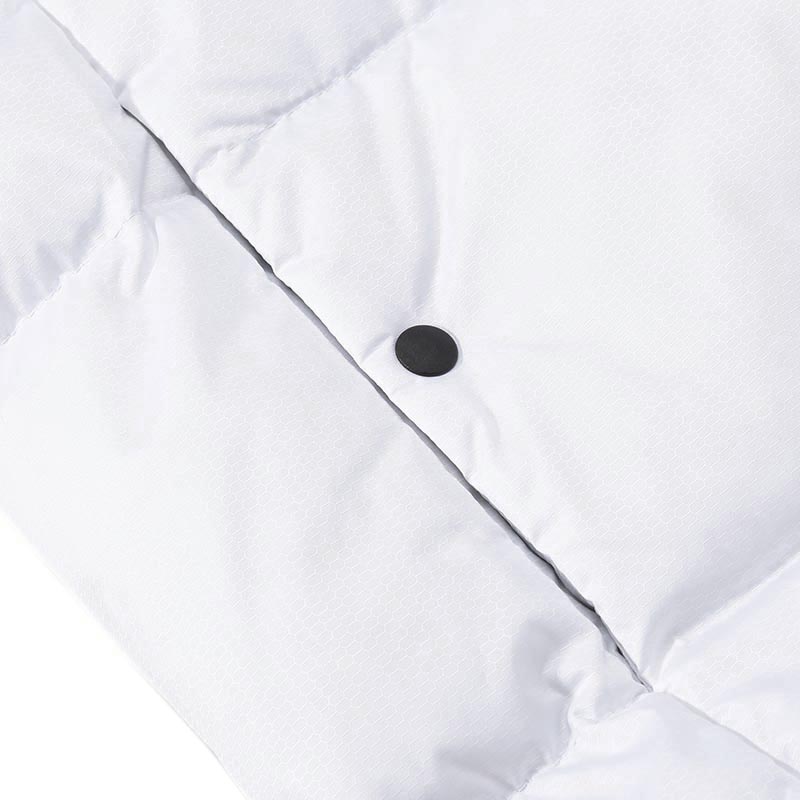 HUGO BOSS SS24  White Water-Repellent Down Hooded Vest Jacket in Green Series. 50497645-100 圖 5