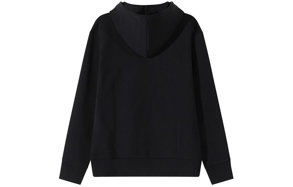 HUGO BOSS SS24 Black Hoodie with Solid Logo Print 50506130-001 圖 3