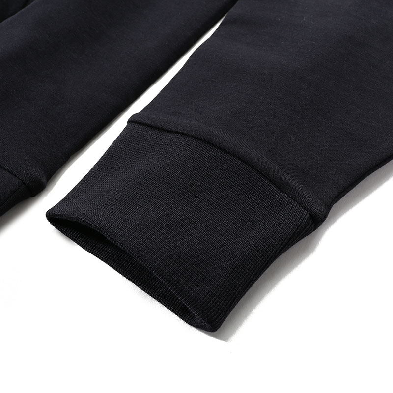 HUGO BOSS SS24 Black Hoodie with Solid Logo Print 50506130-001 圖 7