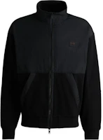 Order HUGO BOSS SS24 黑色Logo拉鍊休閒外套 50519194-001