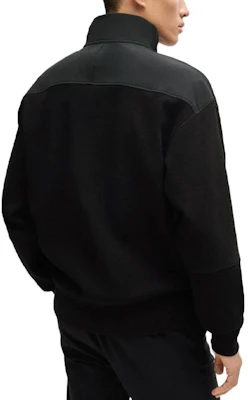 HUGO BOSS SS24 Jaket Kasual Zip-Up Logo Hitam 50519194-001 Shop HUGO BOSS SS24 Jaket Kasual Zip-Up Logo Hitam 50519194-001