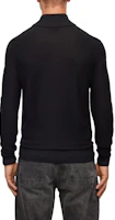 Purchase HUGO BOSS SS24 黑色刺繡Logo拉鍊外套 50501750-001