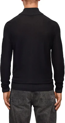 ヒューゴボス SS24 ブラック刺繍ロゴ付きジップアップジャケット 50501750-001 Purchase ヒューゴボス SS24 ブラック刺繍ロゴ付きジップアップジャケット 50501750-001