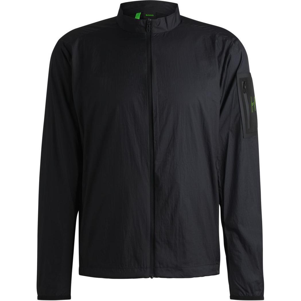 HUGO BOSS SS24 Contrast Pocket Zip Jacket Deep Blue 50530567-402