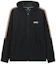 Order HUGO BOSS SS24 Logo Cetak Zip Hoodie Hitam Baju Lengan Panjang 50504552-001