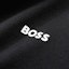 Sizing HUGO BOSS SS24 Logo Print Zipper Knit Long Sleeve Sweater Men Black 50498540-001