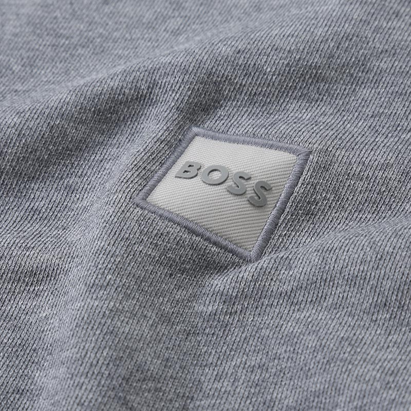 Purchase HUGO BOSS SS24 橘標灰色圓領休閒衫 時尚款 50509323-051
