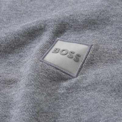 HUGO BOSS SS24 橘標灰色圓領休閒衫 時尚款 50509323-051 Purchase HUGO BOSS SS24 橘標灰色圓領休閒衫 時尚款 50509323-051