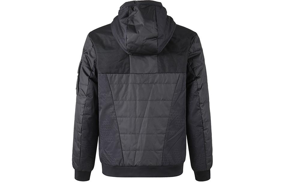 HUGO BOSS SS24 Reversible Quilted Zip Hoodie Jacket Black Men 50491890-001 圖 3