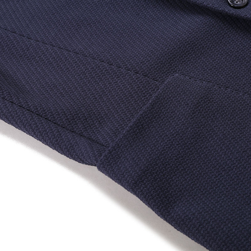 HUGO BOSS SS24 Solid Navy Single-Breasted Long-Sleeve  Blazer. 50510343-404 圖 6