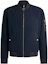 Buy HUGO BOSS SS24 Jaket Zip-Up Kerah Stand Pria Navy Blue. 50519981-404