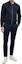 Lookbook HUGO BOSS SS24 Jaket Zip-Up Kerah Stand Pria Navy Blue. 50519981-404