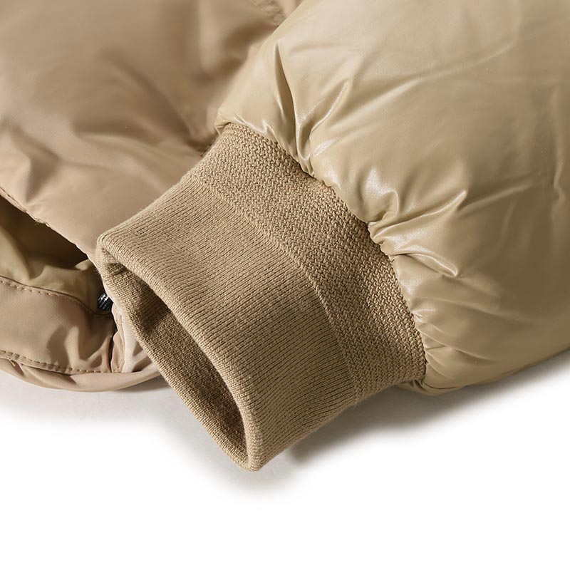 HUGO BOSS SS24 Spliced Hooded Zip-Up Down Jacket  - Ochre. 50499800-260 圖 6