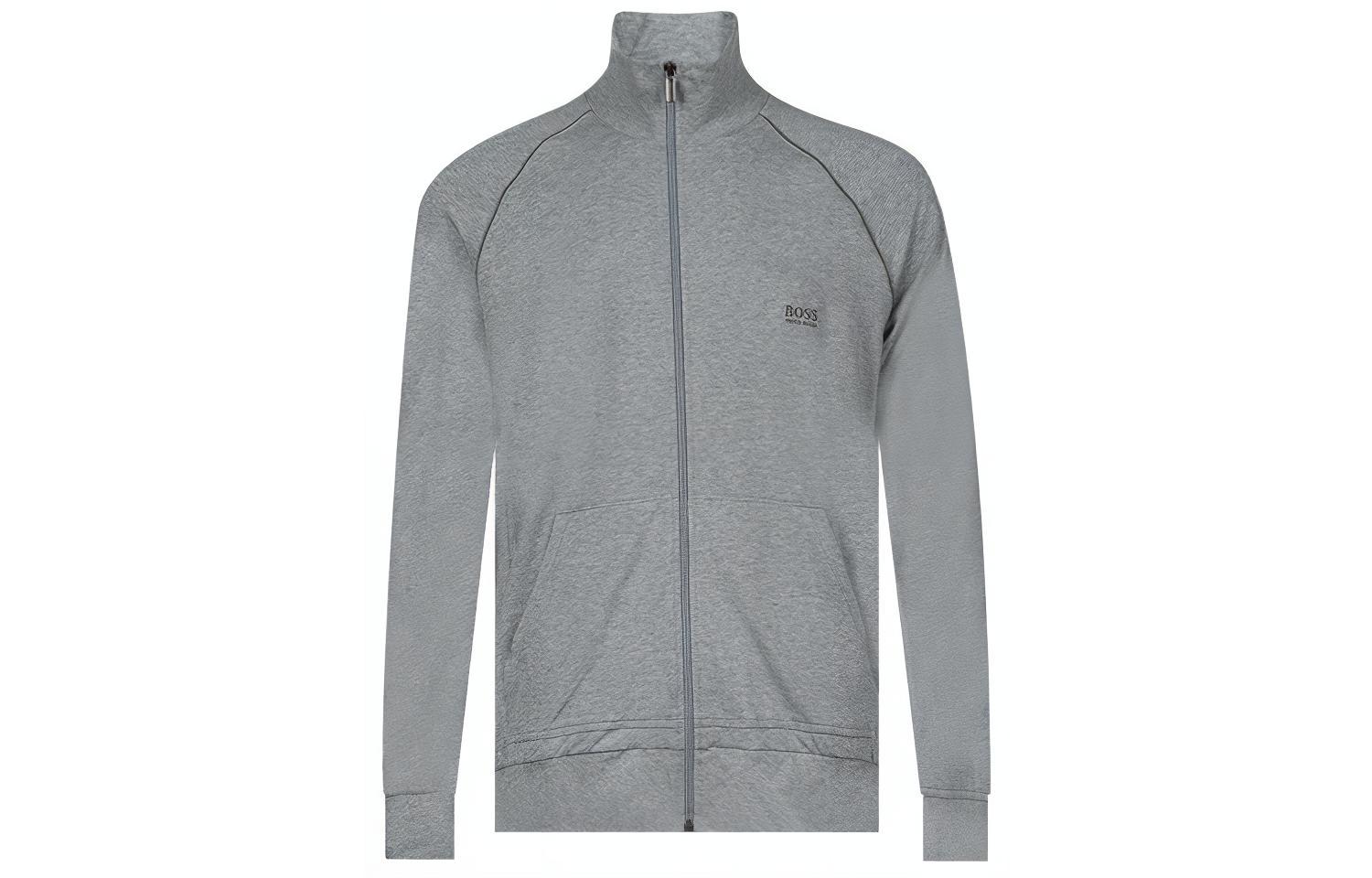 HUGO BOSS Stand Collar Jacket Grey 50379013-060