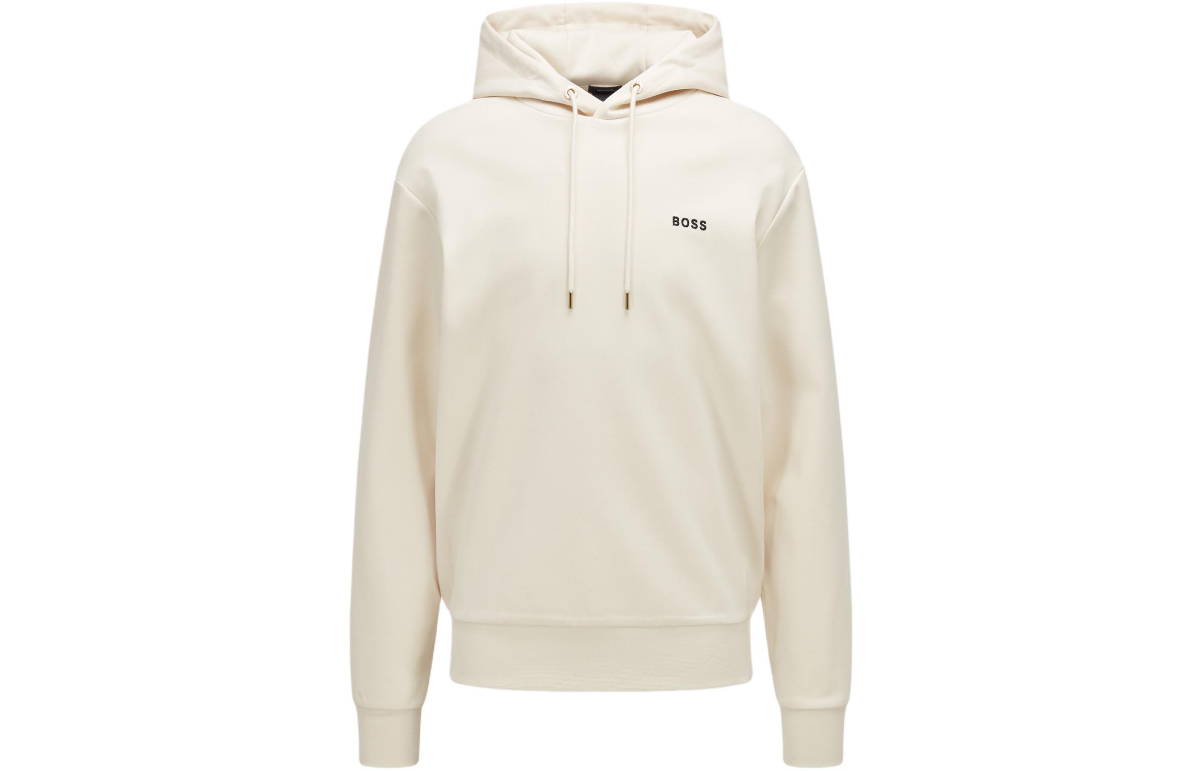 HUGO BOSS Tiger Logo Hoodie in Light Brown 50462943-131