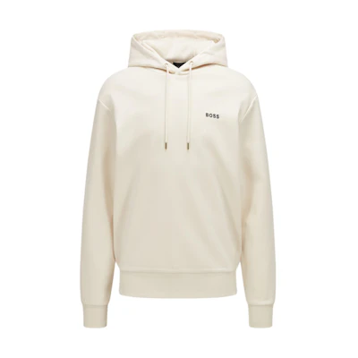 HUGO BOSS Tiger Logo Hoodie in Light Brown 50462943-131