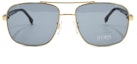 Buy HUGO BOSS Trendy Gold Sunglasses for Men - Stylish and Unique Design BOSS1173/F/S-61-J5G-IR