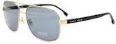 Lookbook HUGO BOSS Trendy Gold Sunglasses for Men - Stylish and Unique Design BOSS1173/F/S-61-J5G-IR