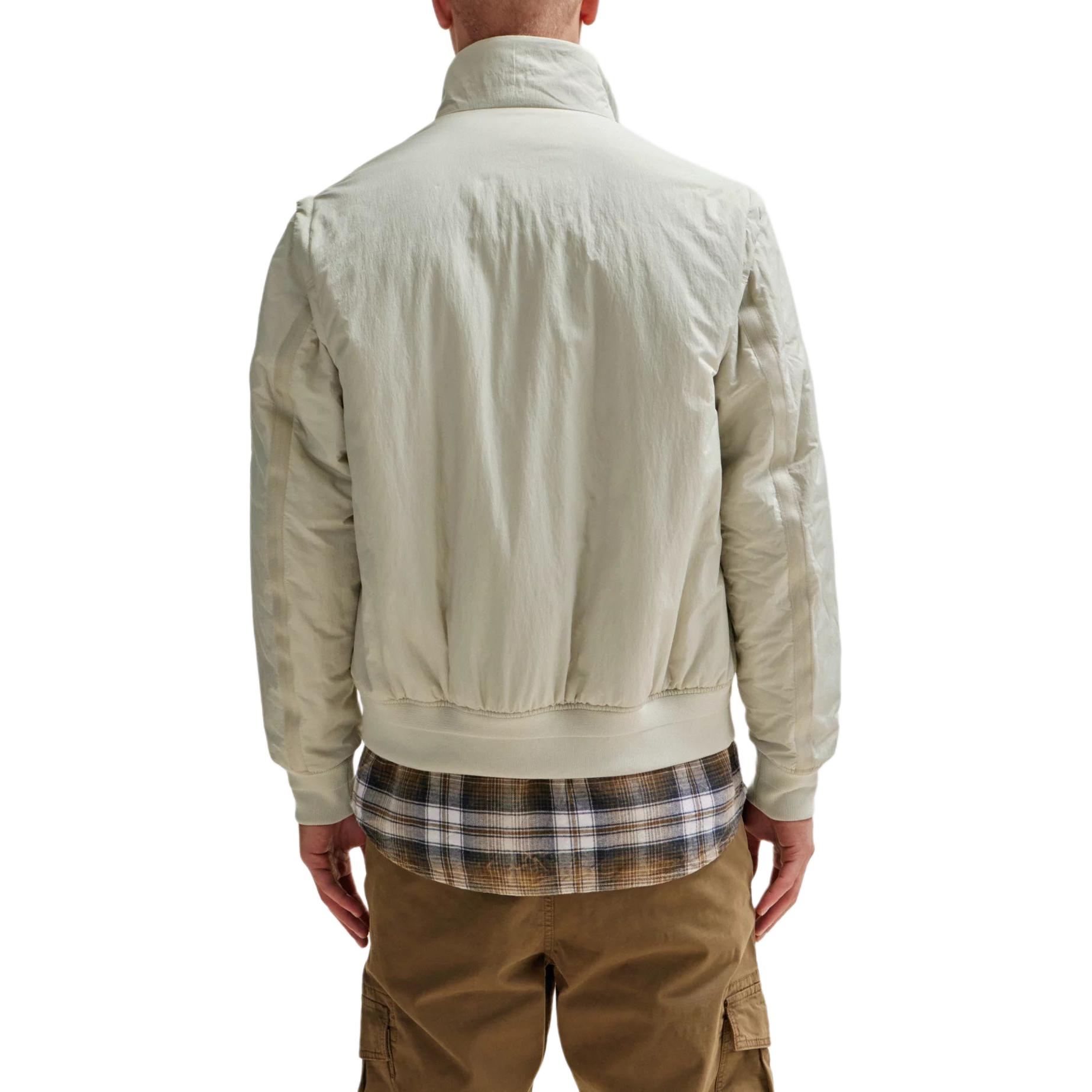 HUGO BOSS Water-Repellent Bomber Jacket with Detachable Sleeves -  Off-White 50505461-271 圖 5