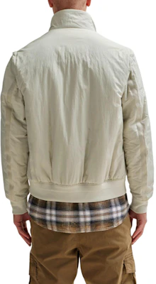 HUGO BOSS Jaket Bomber Tahan Air dengan Lengan Lepas Pasang - Off-White 50505461-271 Purchase HUGO BOSS Jaket Bomber Tahan Air dengan Lengan Lepas Pasang - Off-White 50505461-271