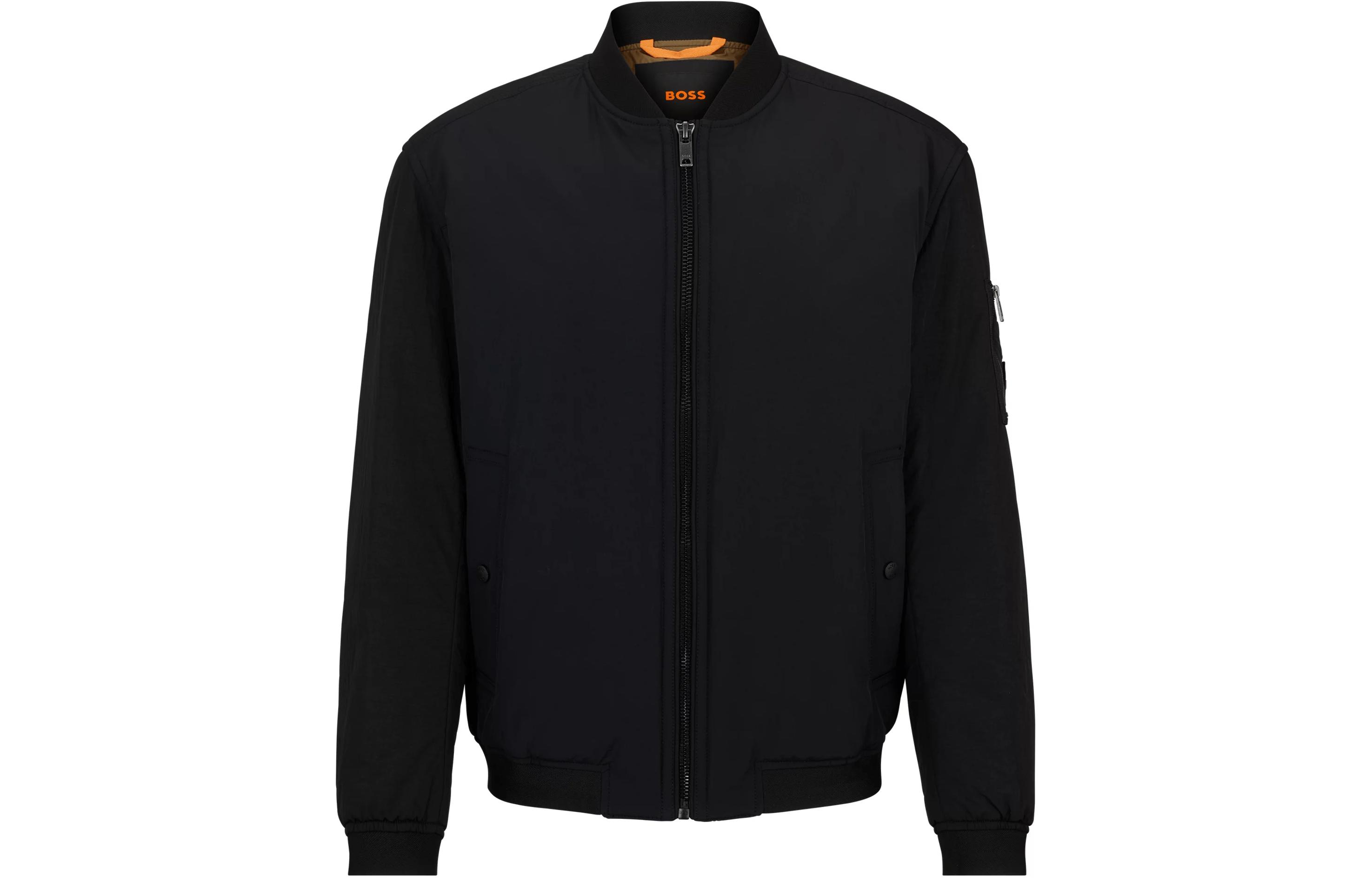 HUGO BOSS Water-Repellent Relaxed-Fit Jacket Black 50504029-001
