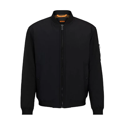 HUGO BOSS Water-Repellent Relaxed-Fit Jacket Black 50504029-001