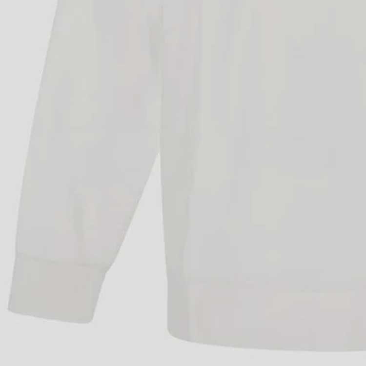 HUGO BOSS White Crewneck Pullover Sweatshirt with Letter Print Design 50494091-100 圖 7