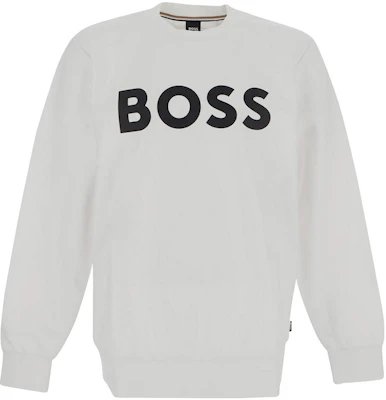 HUGO BOSS Sudadera Blanca con Estampado de Letras 50496642-100 Buy HUGO BOSS Sudadera Blanca con Estampado de Letras 50496642-100