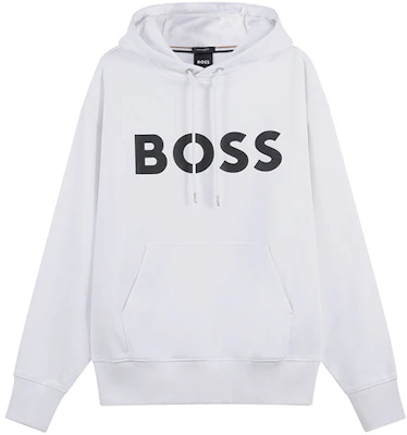 HUGO BOSS Hoodie Logo Putih 50496661-100 Buy HUGO BOSS Hoodie Logo Putih 50496661-100