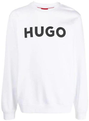 HUGO BOSS 白色長袖圓領字母印花衛衣 50477328-120 Order HUGO BOSS 白色長袖圓領字母印花衛衣 50477328-120