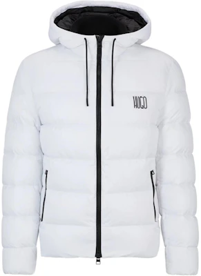 HUGO BOSS Jaket Putih Tahan Air untuk Pria dengan Bordir Logo 50513500-100 Buy HUGO BOSS Jaket Putih Tahan Air untuk Pria dengan Bordir Logo 50513500-100